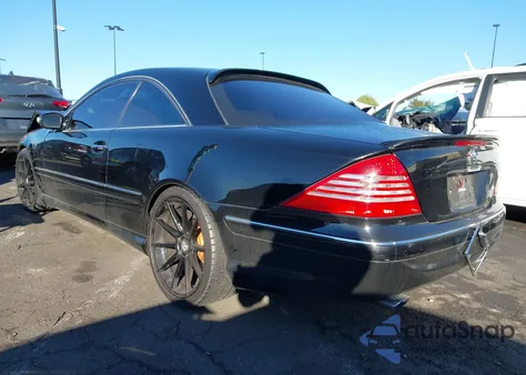 2006 Mercedes-Benz Cl 500 z USA, uszkodzony, nr VIN WDBPJ75J36A047529